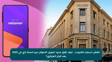 خفض أسعار الفائدة.. كيف تغيّر حدود تحويل الأموال عبر إنستا باي في 2025 بعد قرار المركزي؟